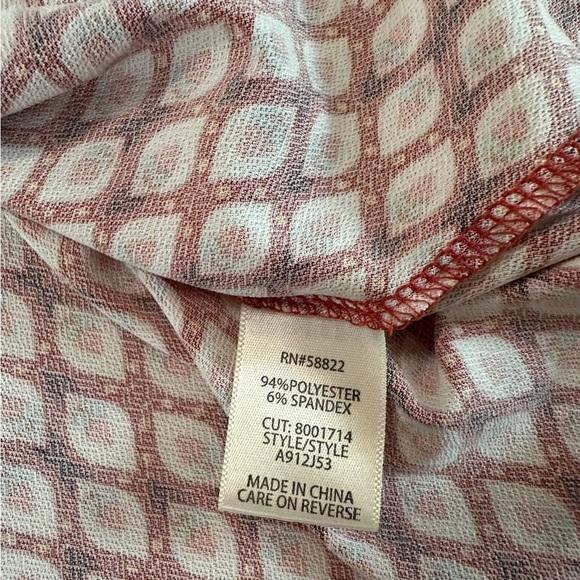 Max Studio Women's Smocked Sleeve Size M Wrap Dress - Picture 14 of 17